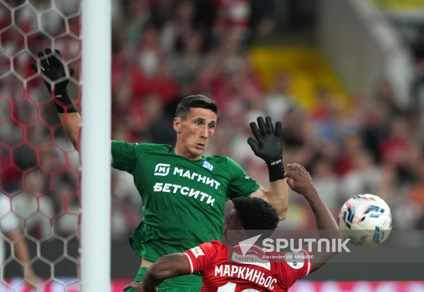 Russia Soccer Premier-League Spartak - Dynamo Mkh