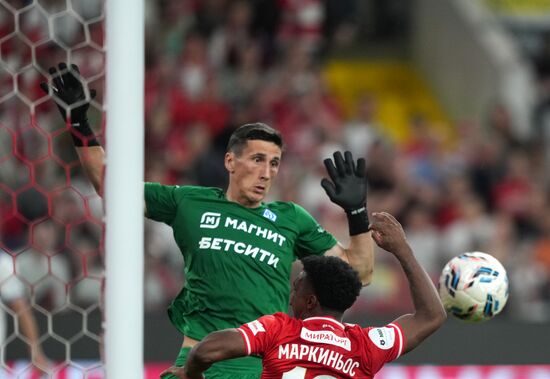 Russia Soccer Premier-League Spartak - Dynamo Mkh