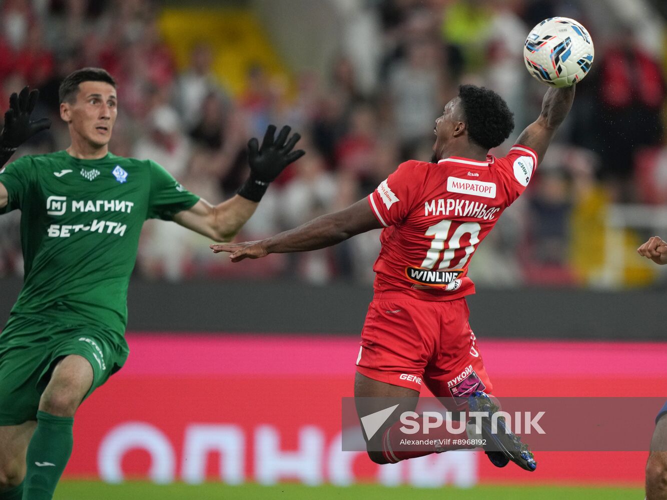 Russia Soccer Premier-League Spartak - Dynamo Mkh