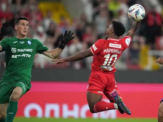 Russia Soccer Premier-League Spartak - Dynamo Mkh