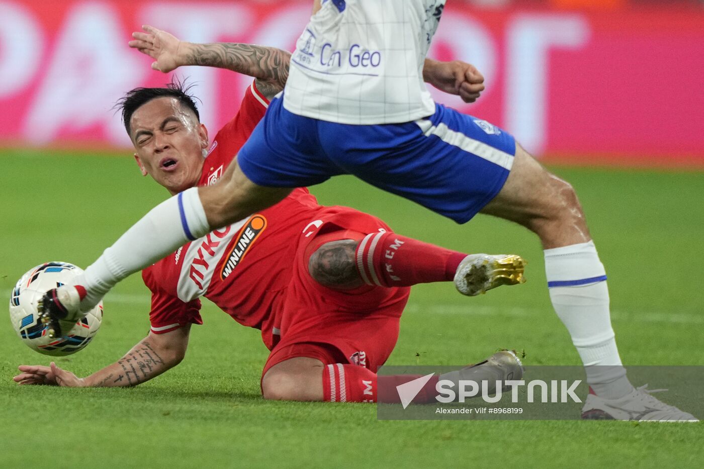 Russia Soccer Premier-League Spartak - Dynamo Mkh