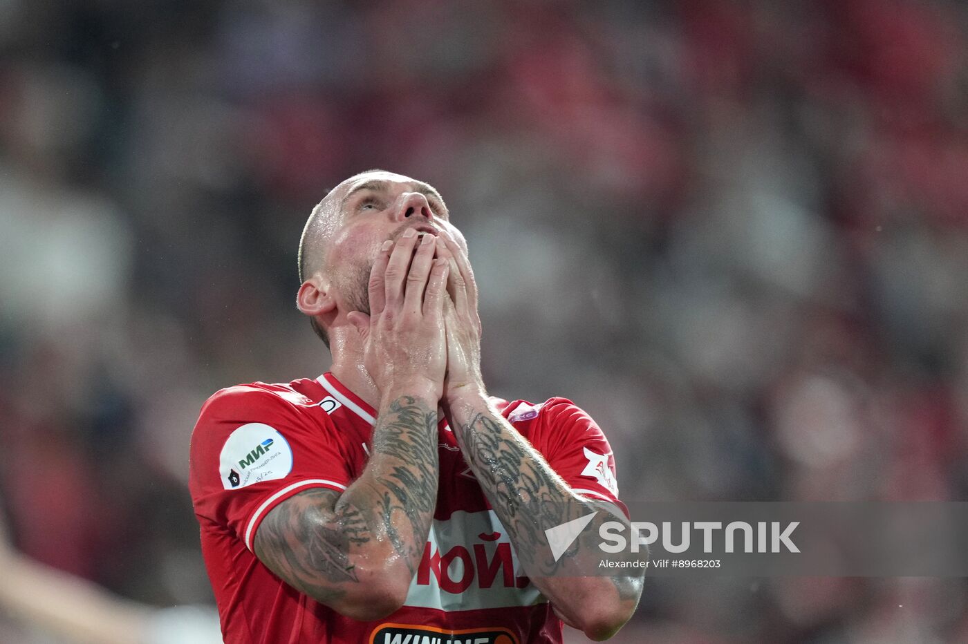 Russia Soccer Premier-League Spartak - Dynamo Mkh