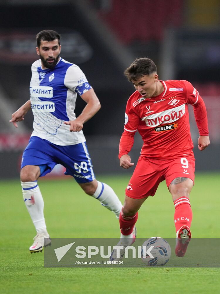 Russia Soccer Premier-League Spartak - Dynamo Mkh