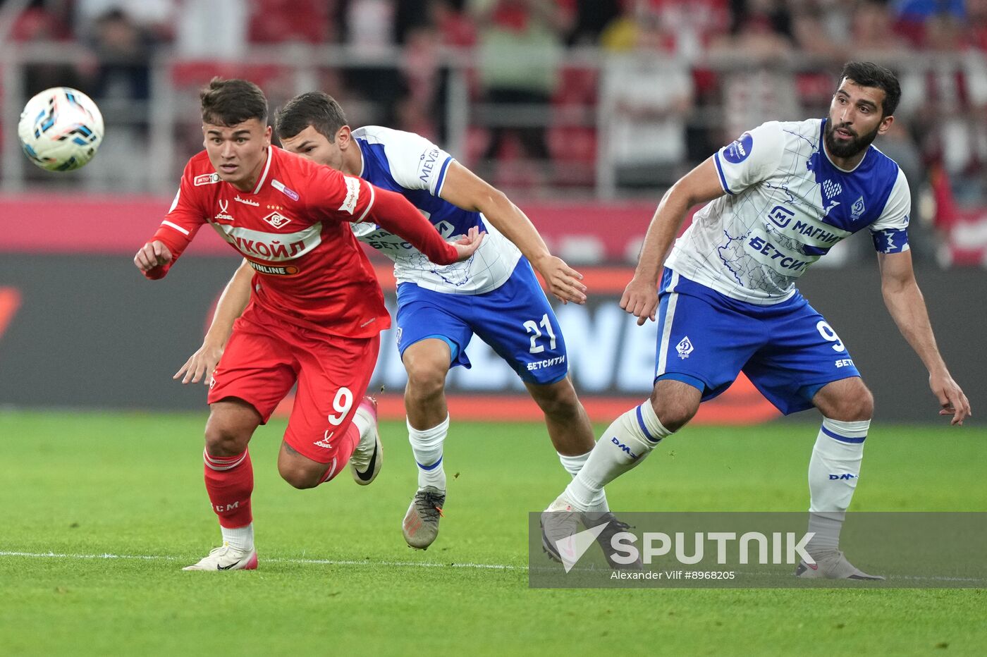 Russia Soccer Premier-League Spartak - Dynamo Mkh