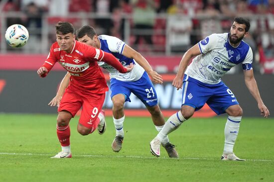 Russia Soccer Premier-League Spartak - Dynamo Mkh