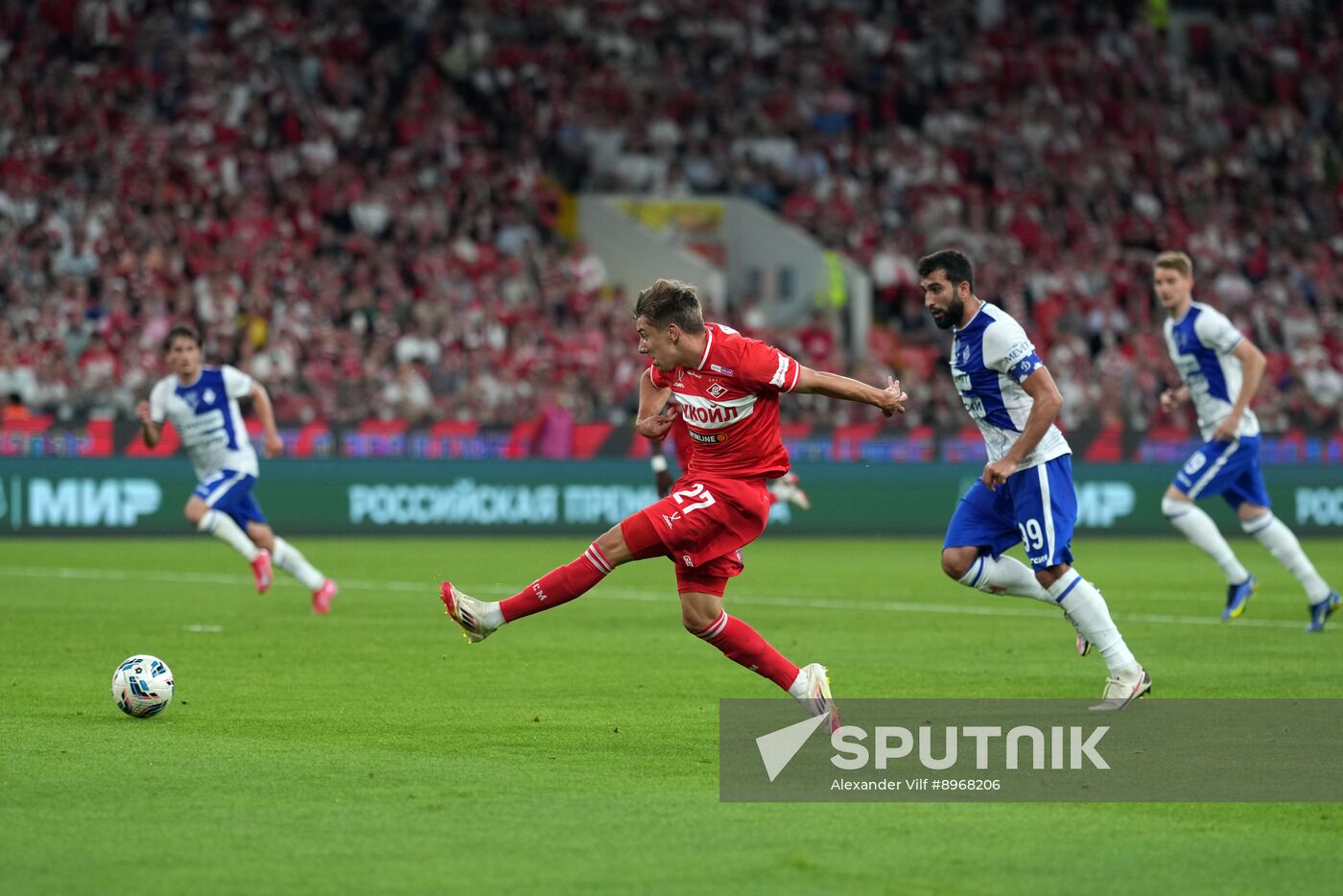 Russia Soccer Premier-League Spartak - Dynamo Mkh