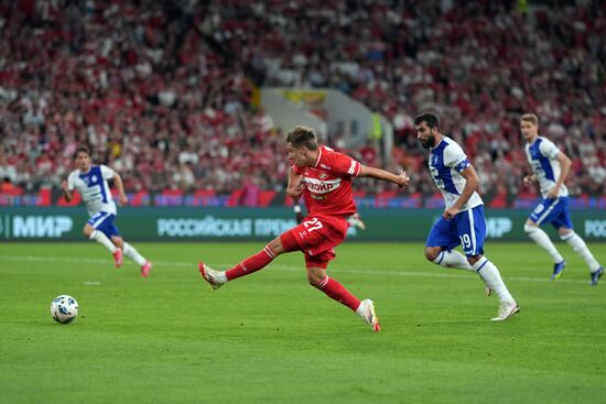 Russia Soccer Premier-League Spartak - Dynamo Mkh