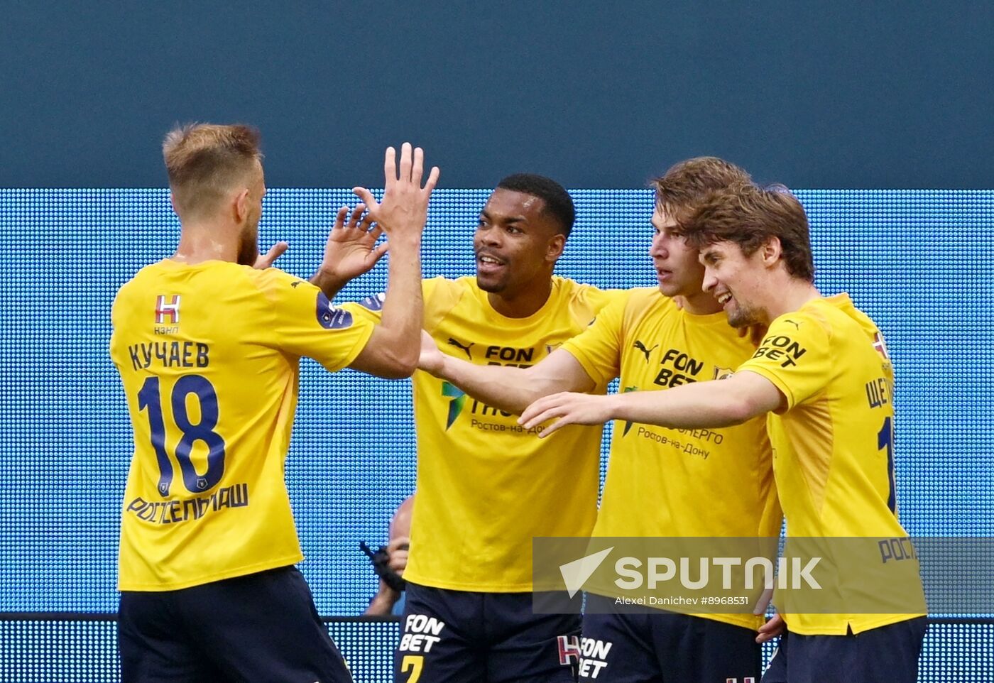 Russia Soccer Premier-League Zenit - Rostov