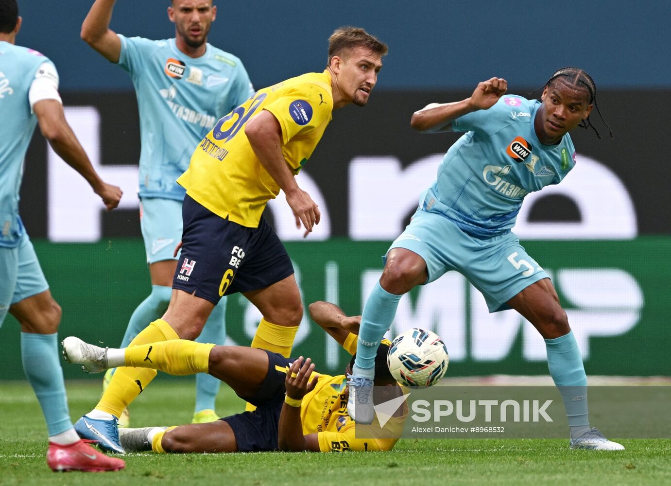 Russia Soccer Premier-League Zenit - Rostov
