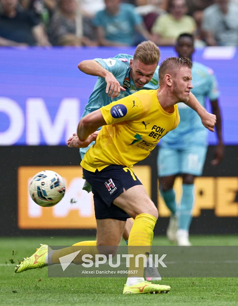 Russia Soccer Premier-League Zenit - Rostov