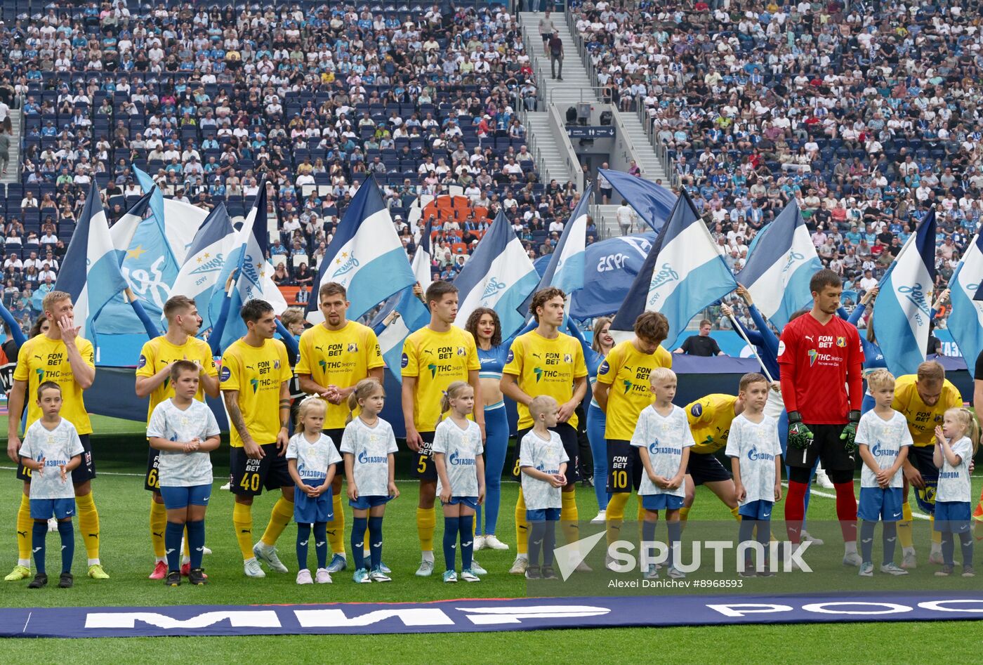 Russia Soccer Premier-League Zenit - Rostov