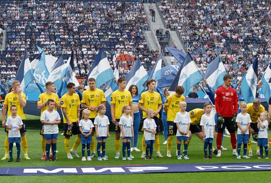 Russia Soccer Premier-League Zenit - Rostov