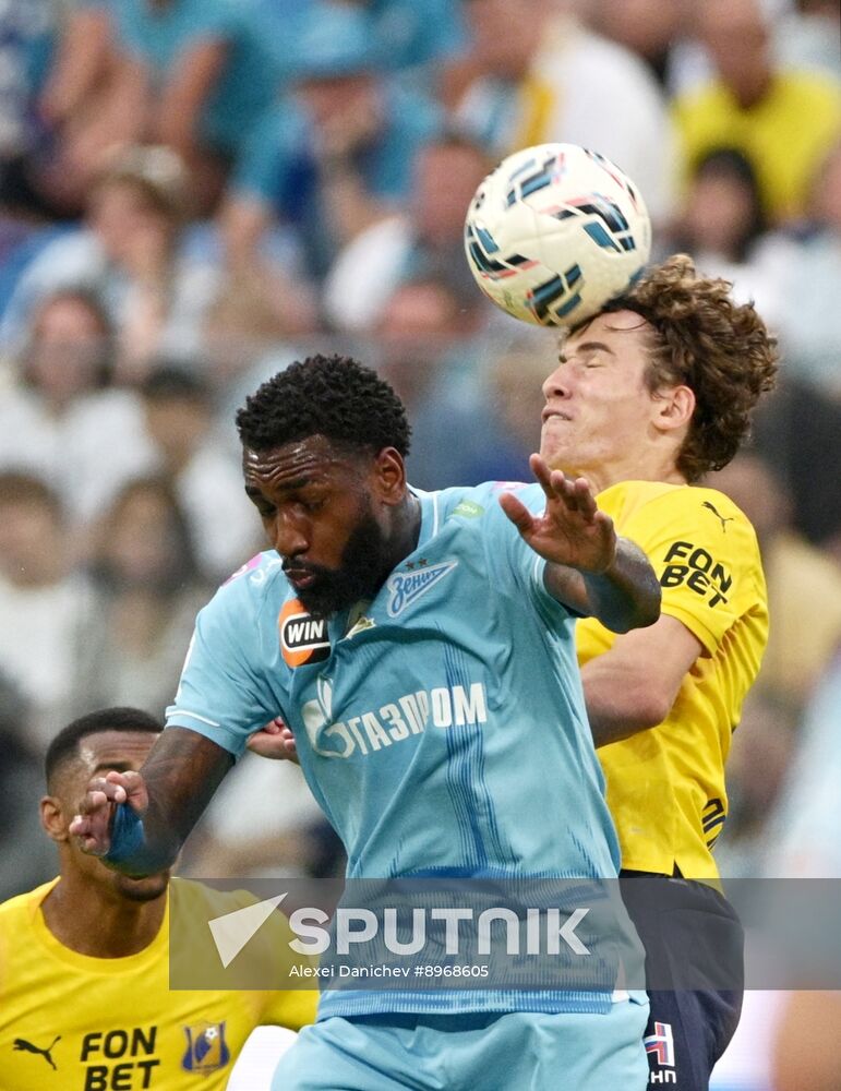 Russia Soccer Premier-League Zenit - Rostov