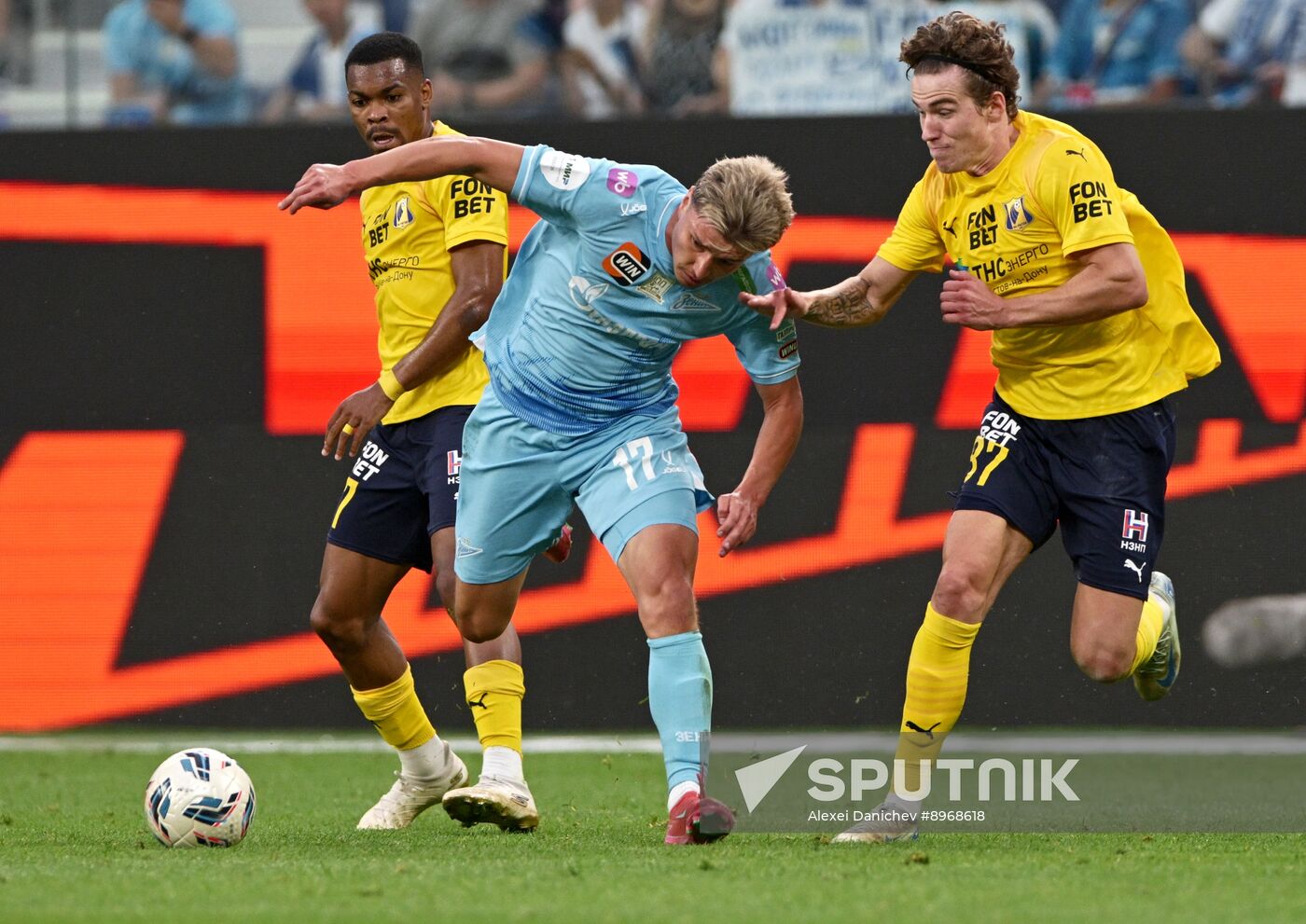 Russia Soccer Premier-League Zenit - Rostov