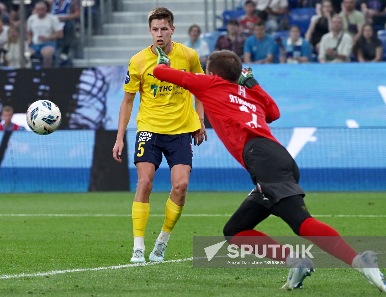 Russia Soccer Premier-League Zenit - Rostov
