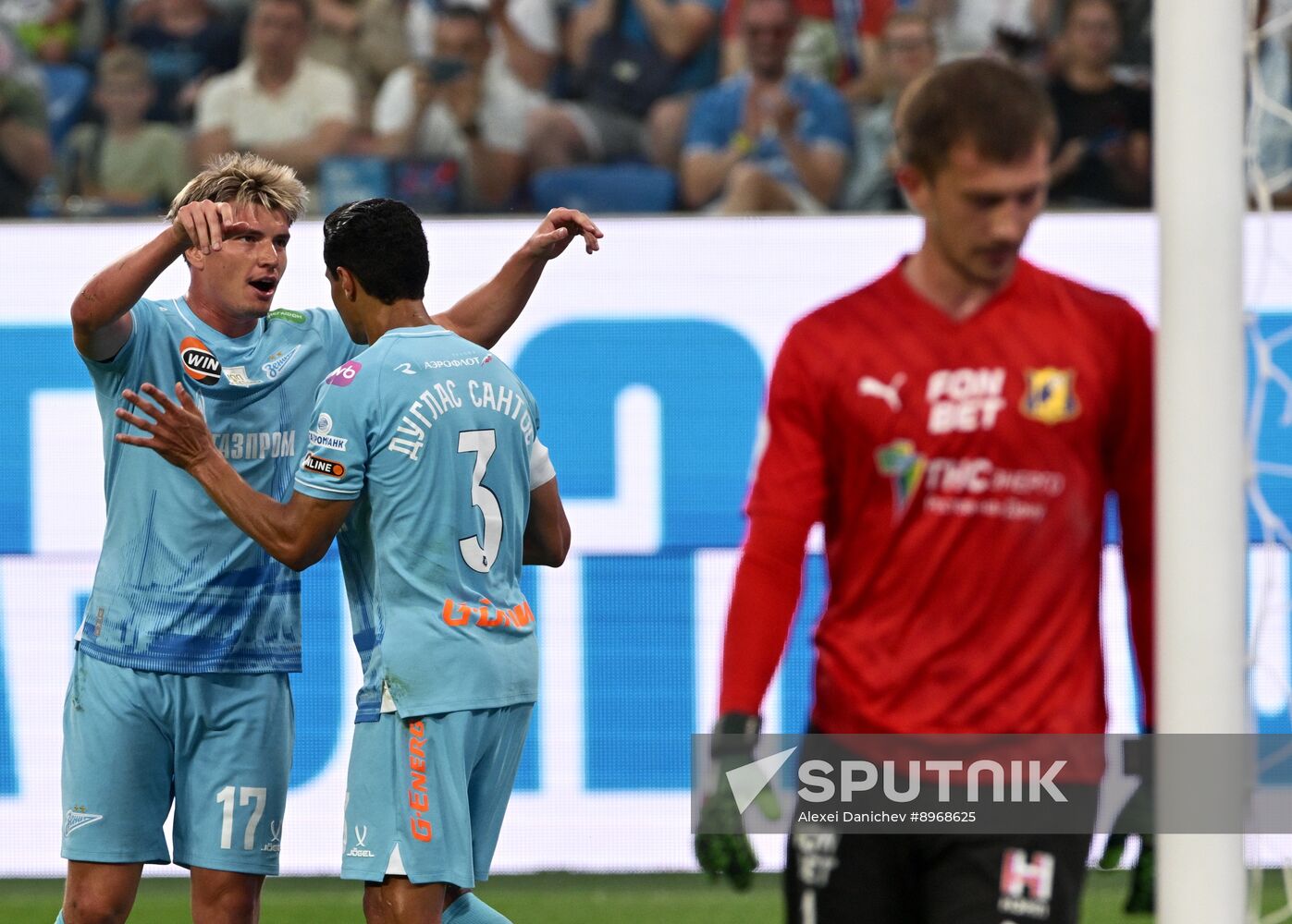 Russia Soccer Premier-League Zenit - Rostov