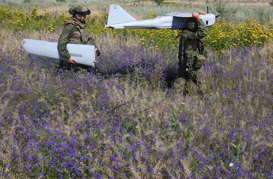 Russia Ukraine Military Operation UAVs