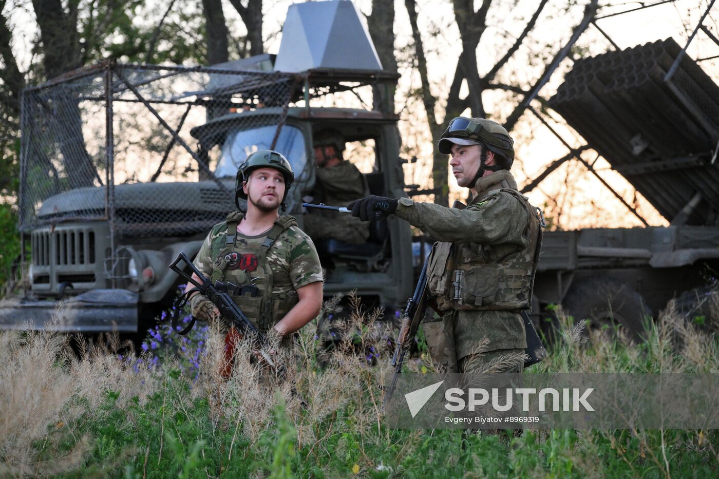 Russia Ukraine Military Operation Artillery Unit