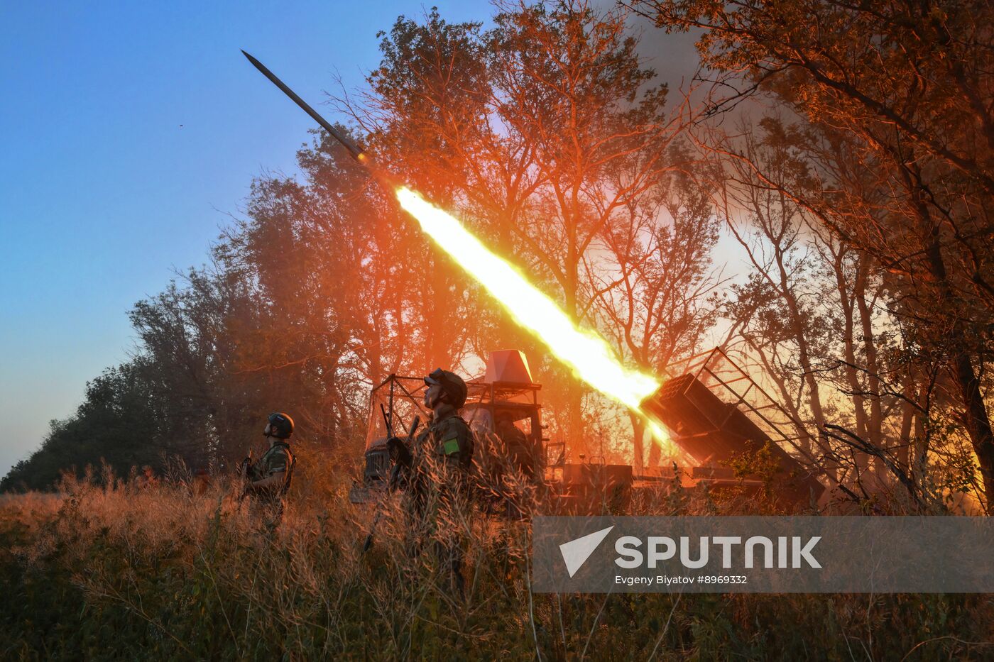 Russia Ukraine Military Operation Artillery Unit