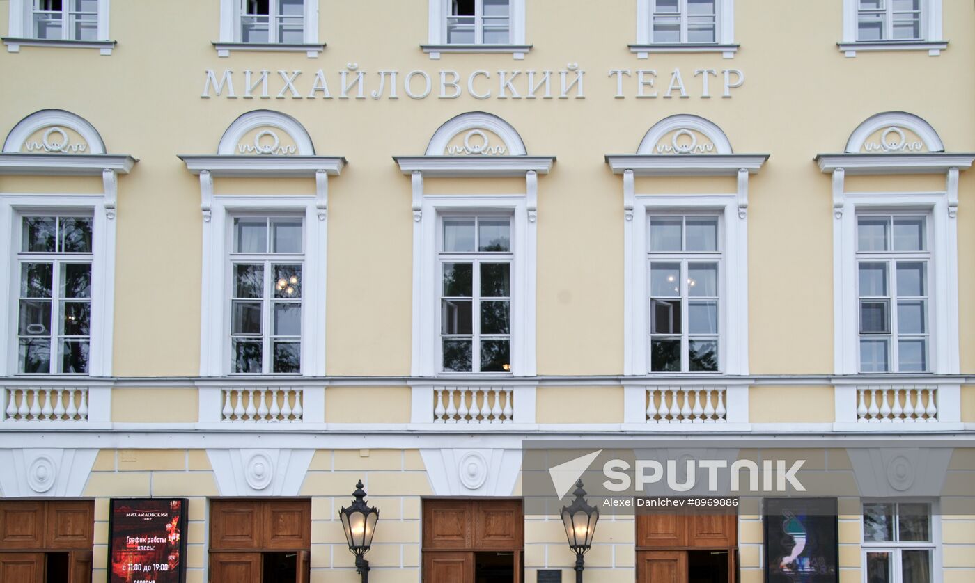 Russia Mikhailovsky Theatre Embezzlement Searches