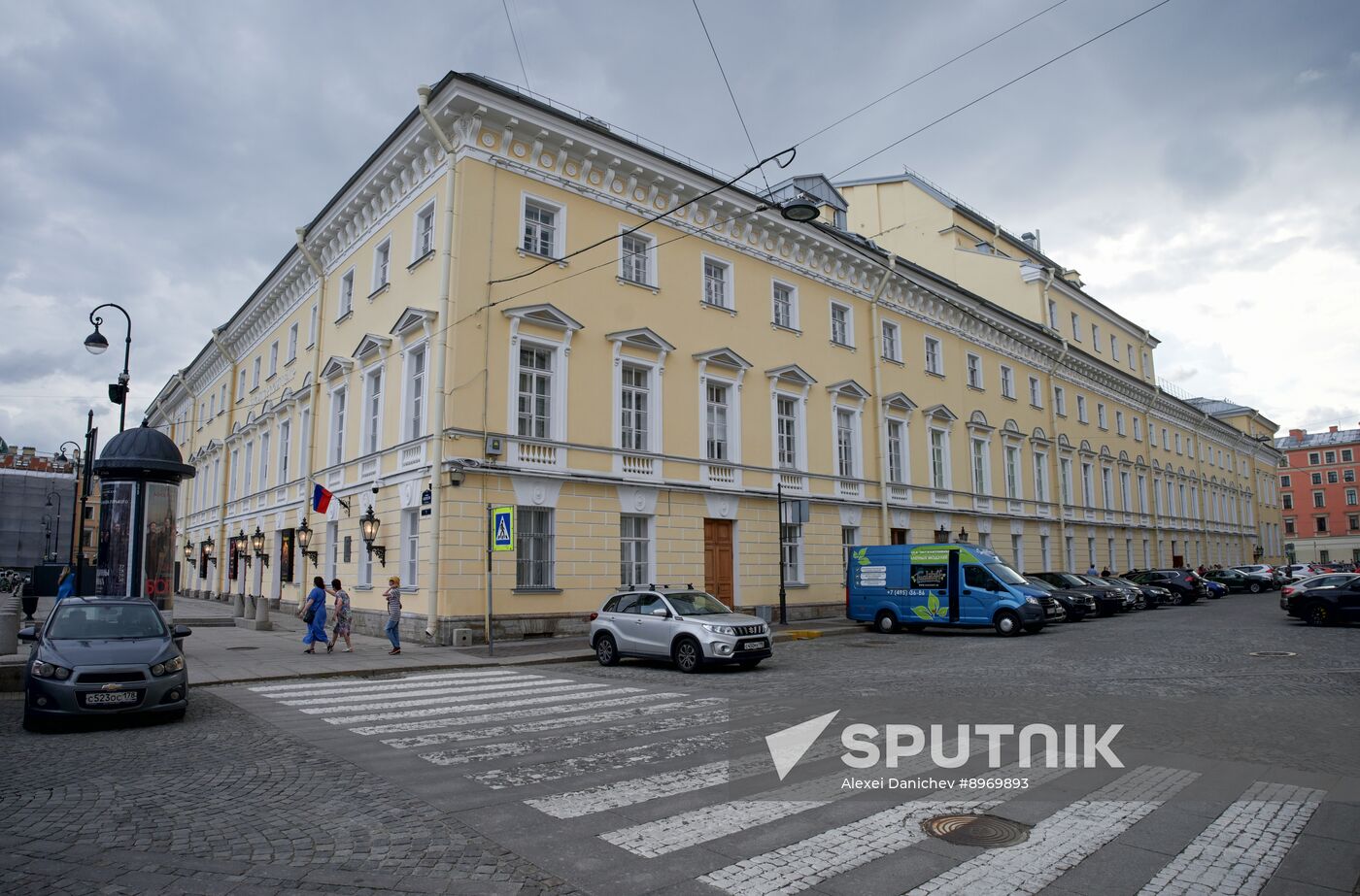 Russia Mikhailovsky Theatre Embezzlement Searches