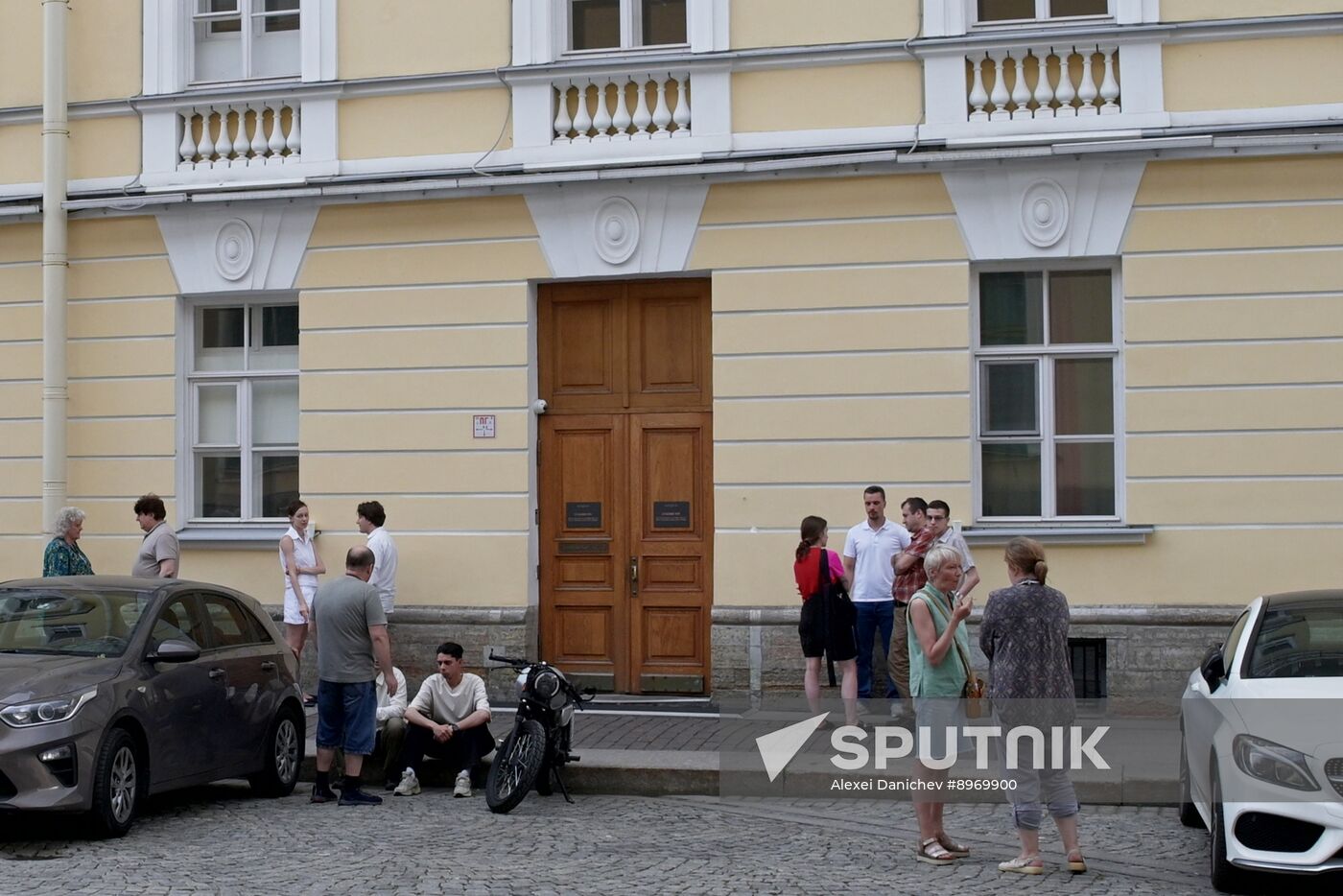 Russia Mikhailovsky Theatre Embezzlement Searches