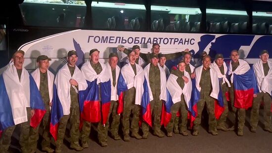 Russia Ukraine Military Operation POWs Exchange