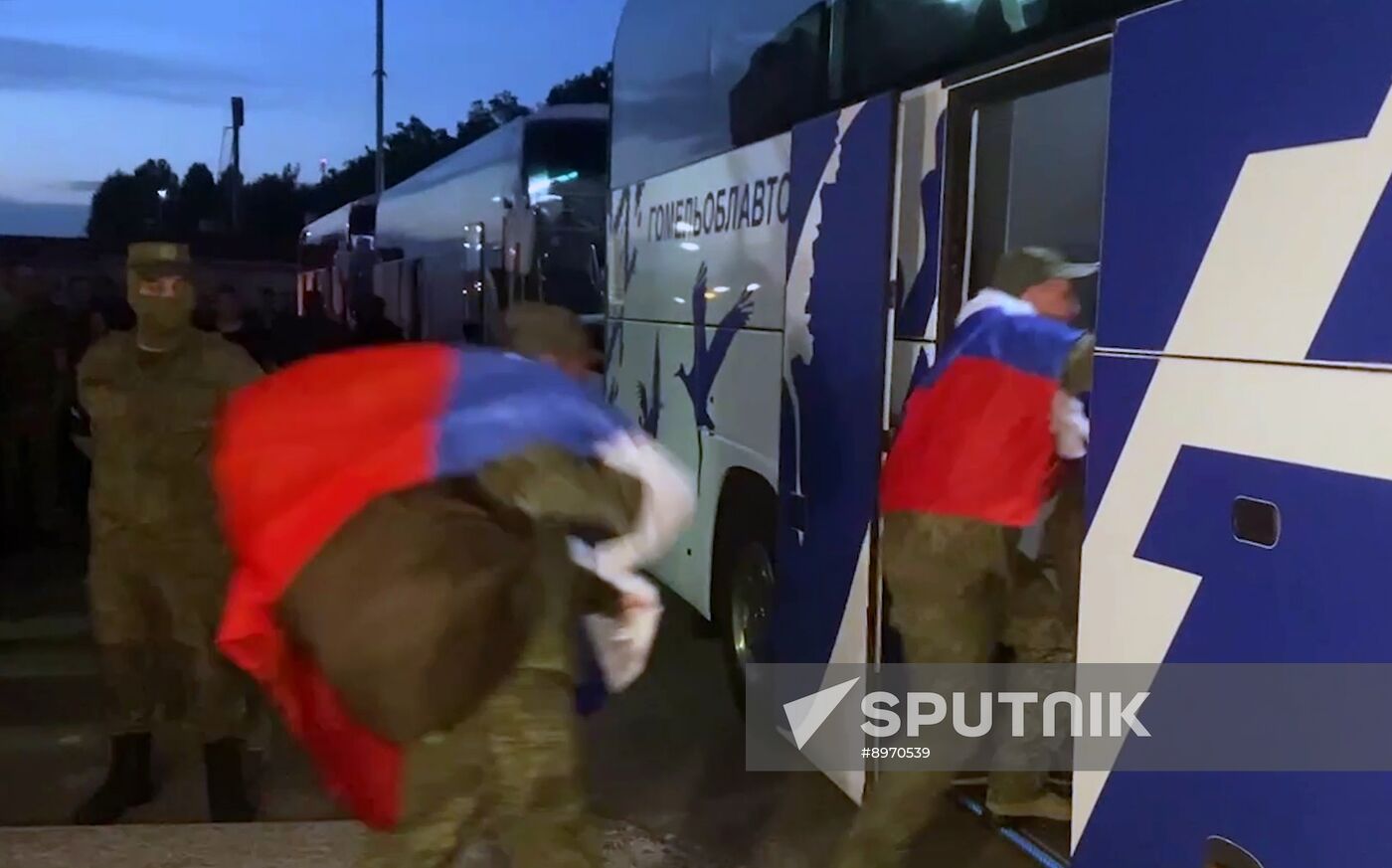 Russia Ukraine Military Operation POWs Exchange