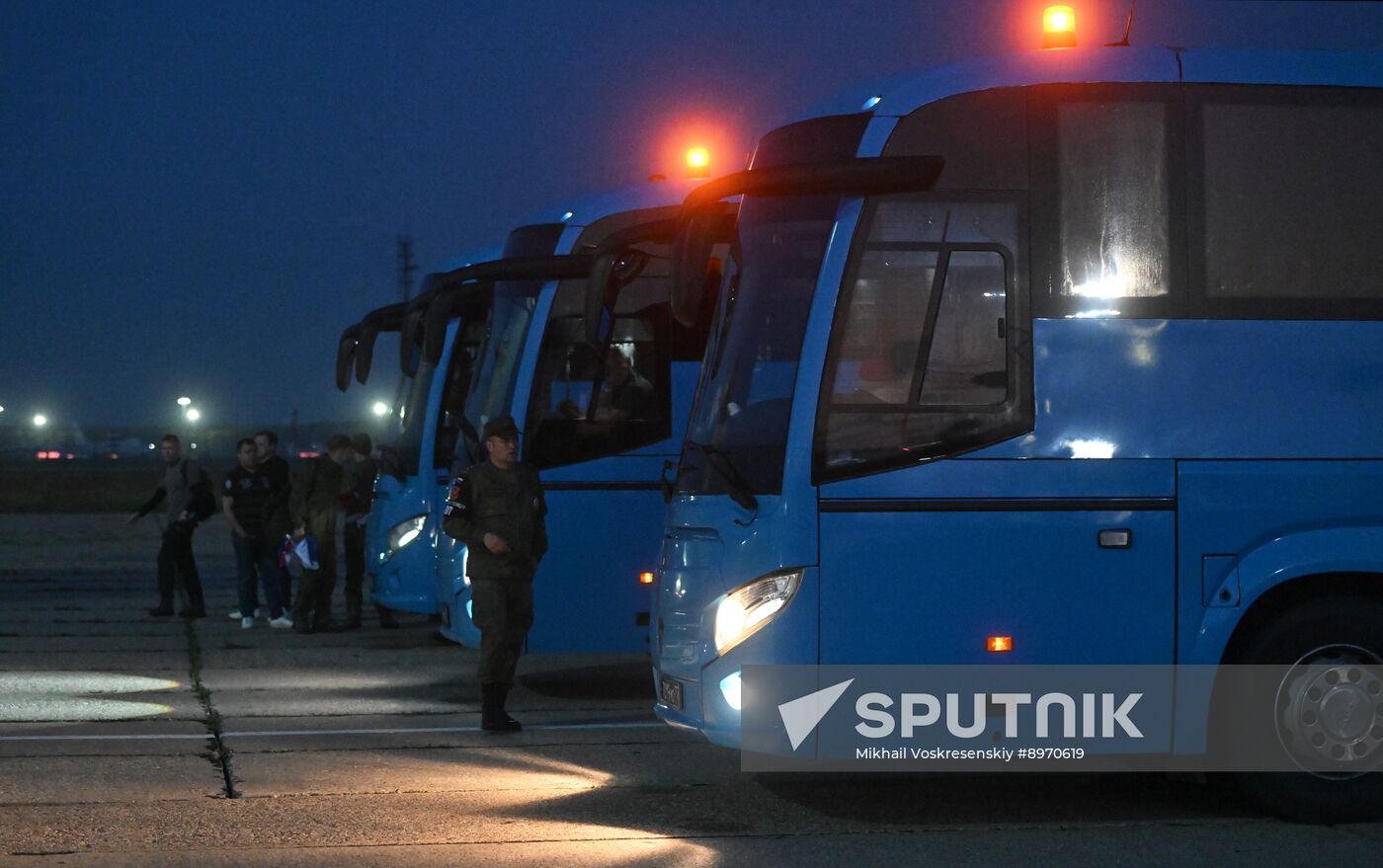 Russia Ukraine Military Operation POWs Exchange