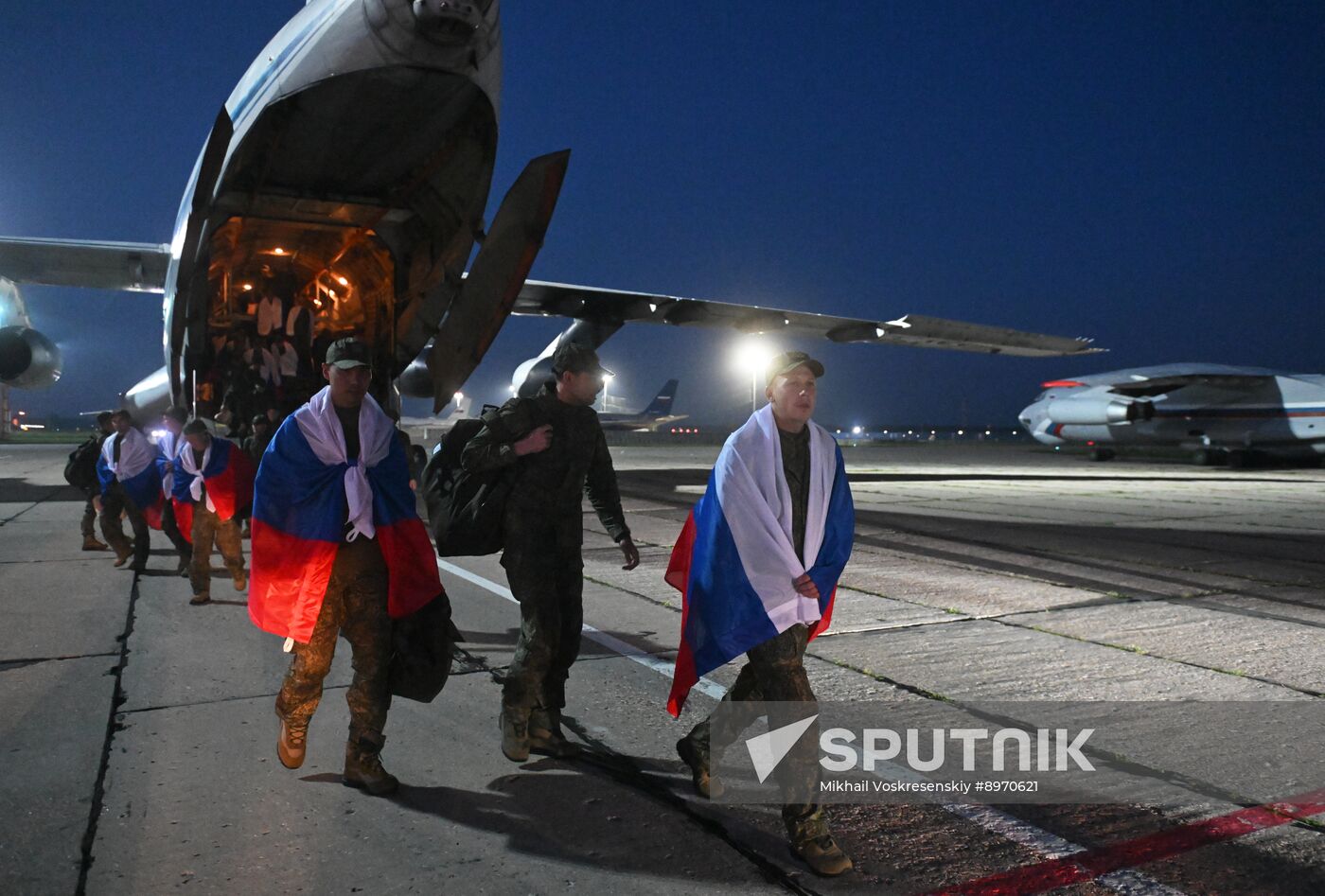 Russia Ukraine Military Operation POWs Exchange