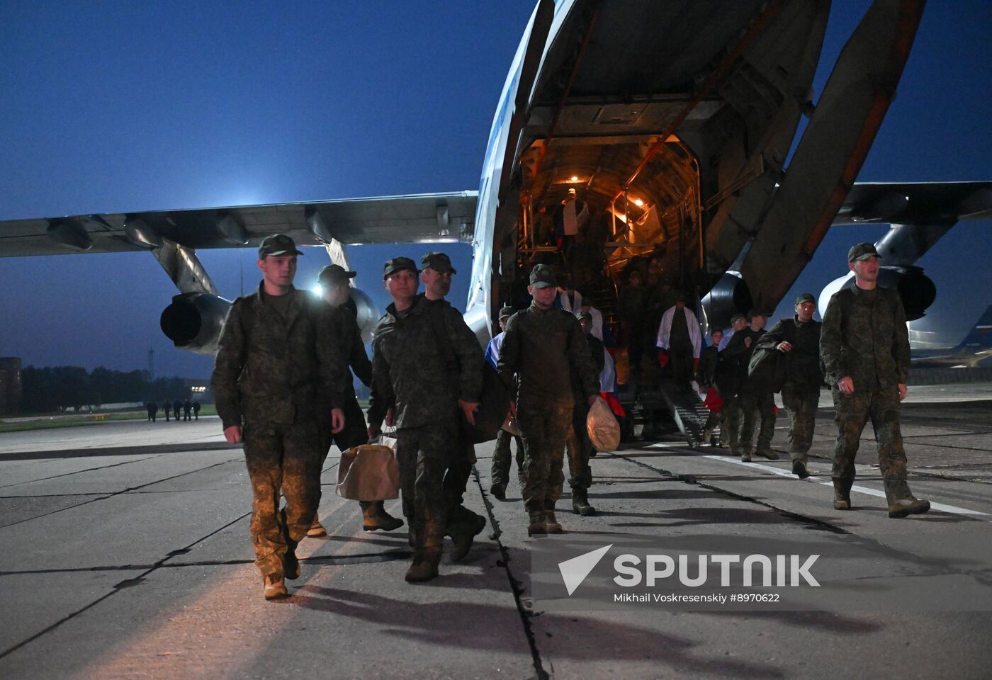 Russia Ukraine Military Operation POWs Exchange