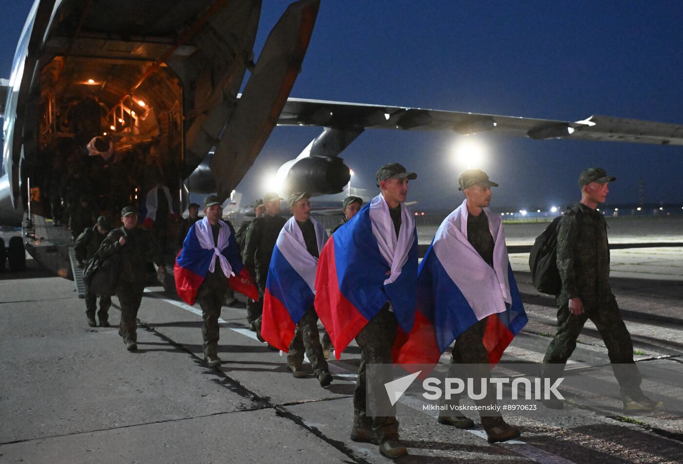 Russia Ukraine Military Operation POWs Exchange