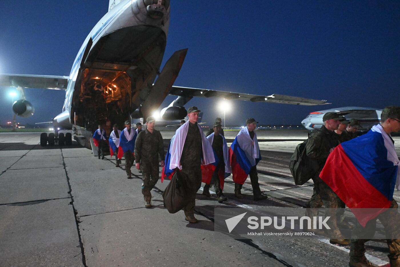 Russia Ukraine Military Operation POWs Exchange