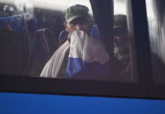 Russia Ukraine Military Operation POWs Exchange