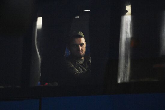 Russia Ukraine Military Operation POWs Exchange