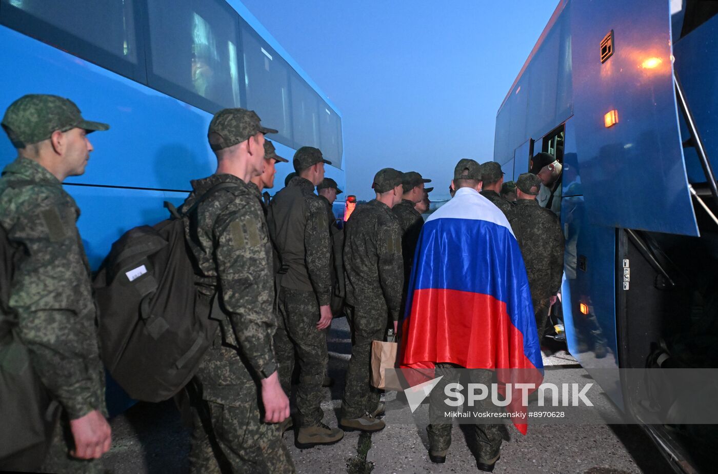 Russia Ukraine Military Operation POWs Exchange