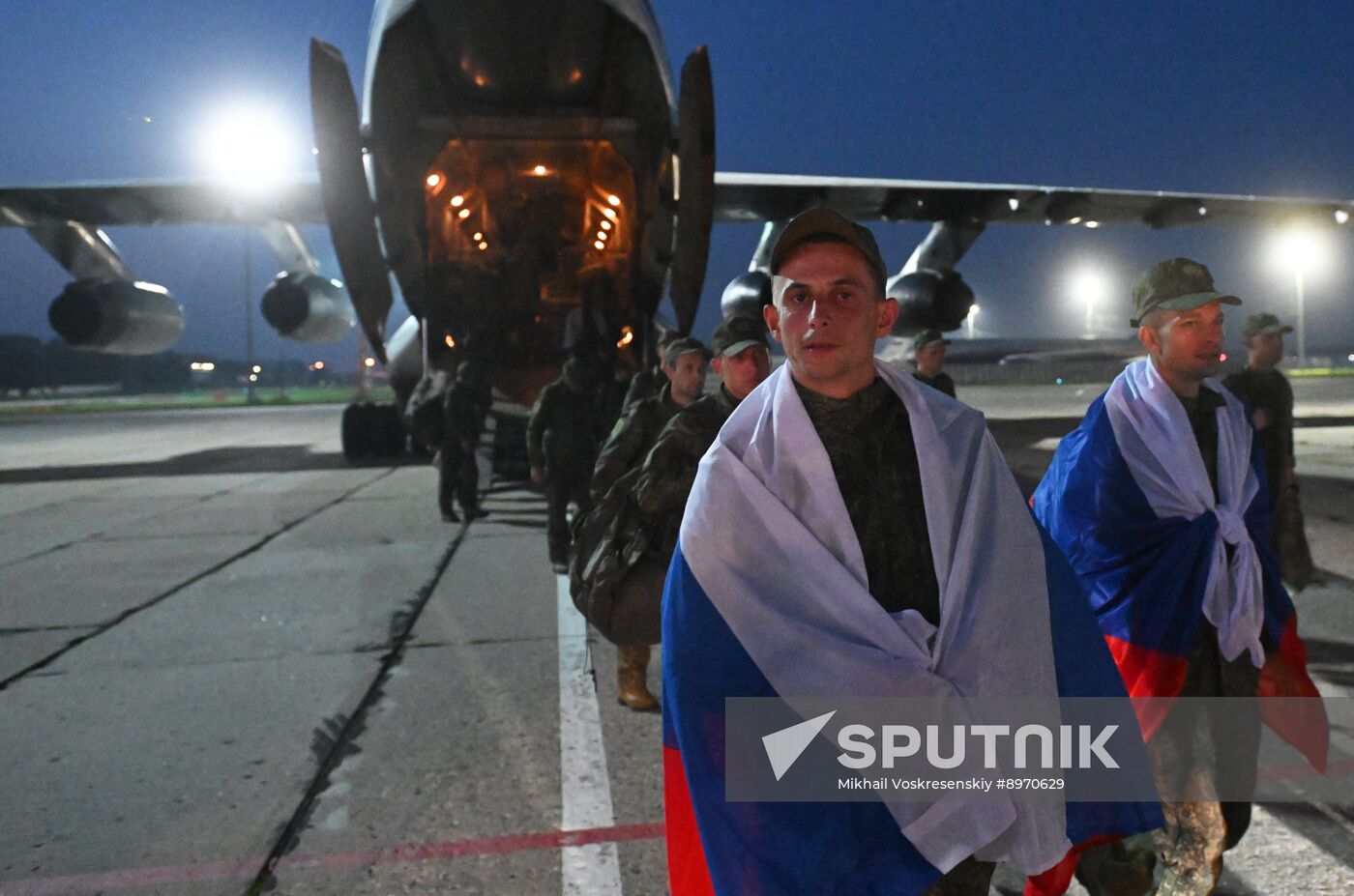 Russia Ukraine Military Operation POWs Exchange