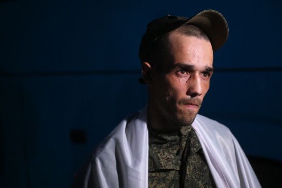 Russia Ukraine Military Operation POWs Exchange