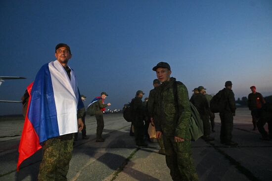 Russia Ukraine Military Operation POWs Exchange