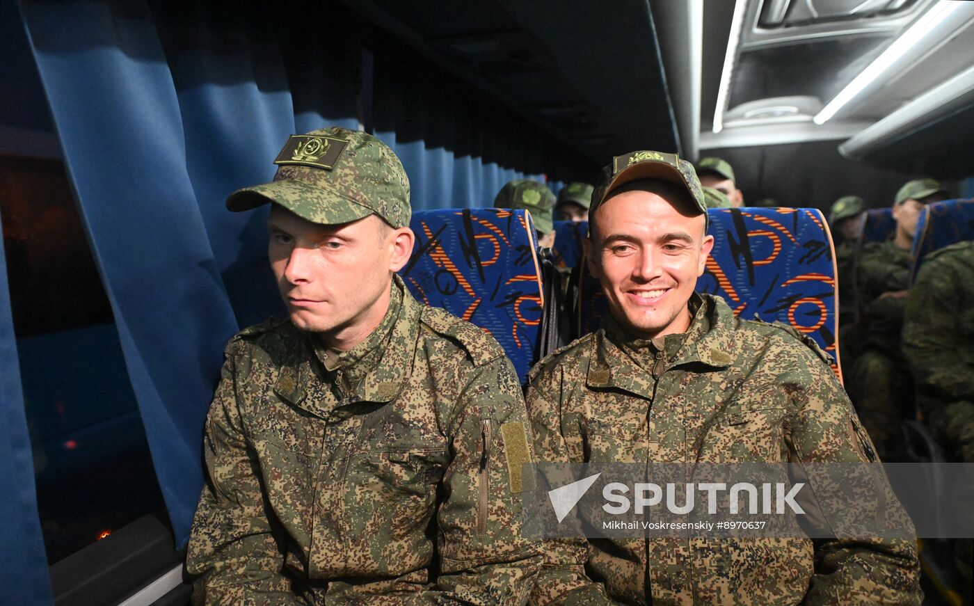 Russia Ukraine Military Operation POWs Exchange