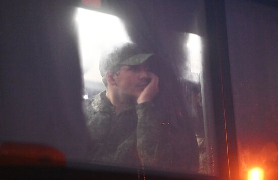 Russia Ukraine Military Operation POWs Exchange