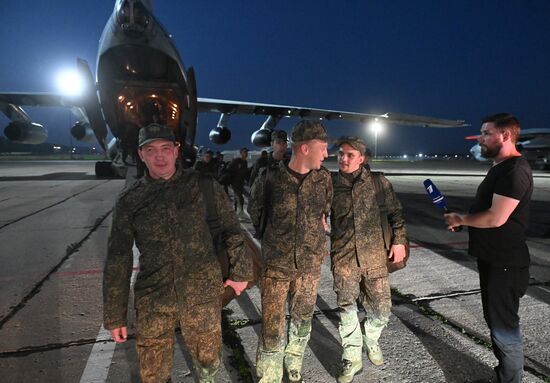 Russia Ukraine Military Operation POWs Exchange