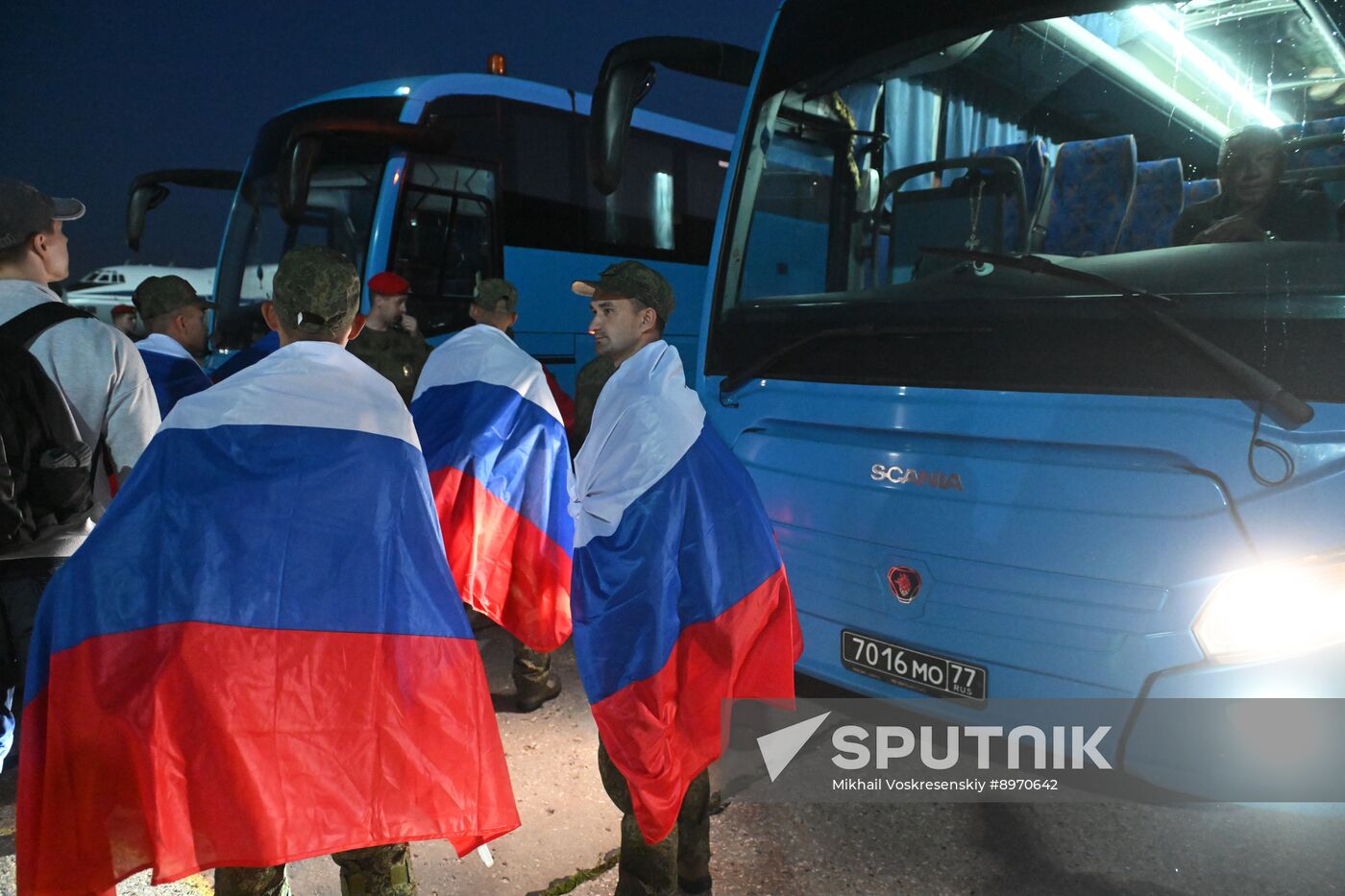 Russia Ukraine Military Operation POWs Exchange