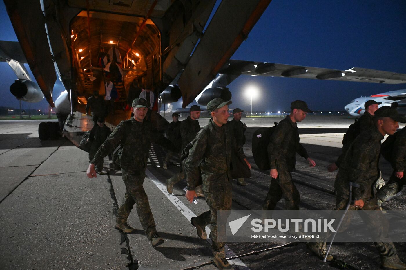Russia Ukraine Military Operation POWs Exchange