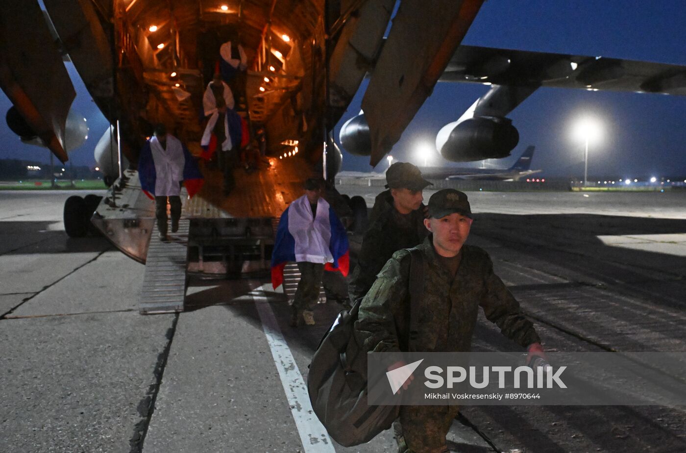 Russia Ukraine Military Operation POWs Exchange