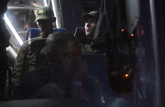 Russia Ukraine Military Operation POWs Exchange