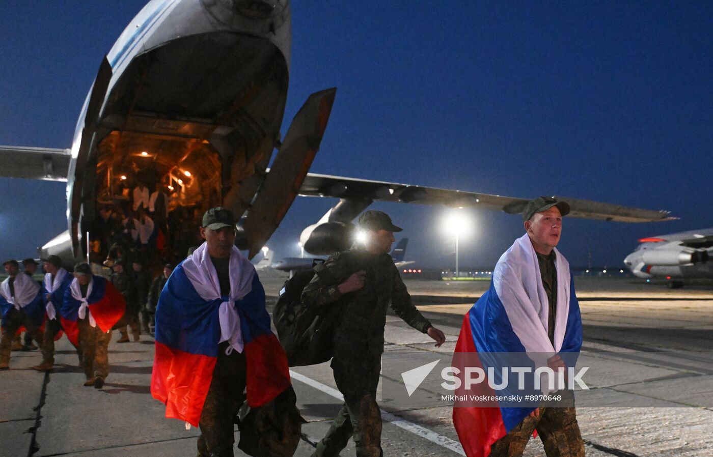 Russia Ukraine Military Operation POWs Exchange