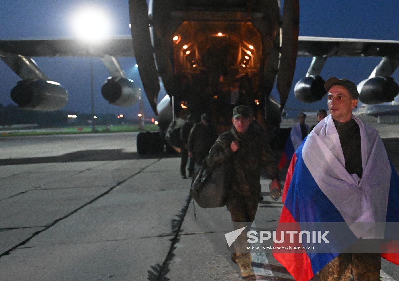 Russia Ukraine Military Operation POWs Exchange