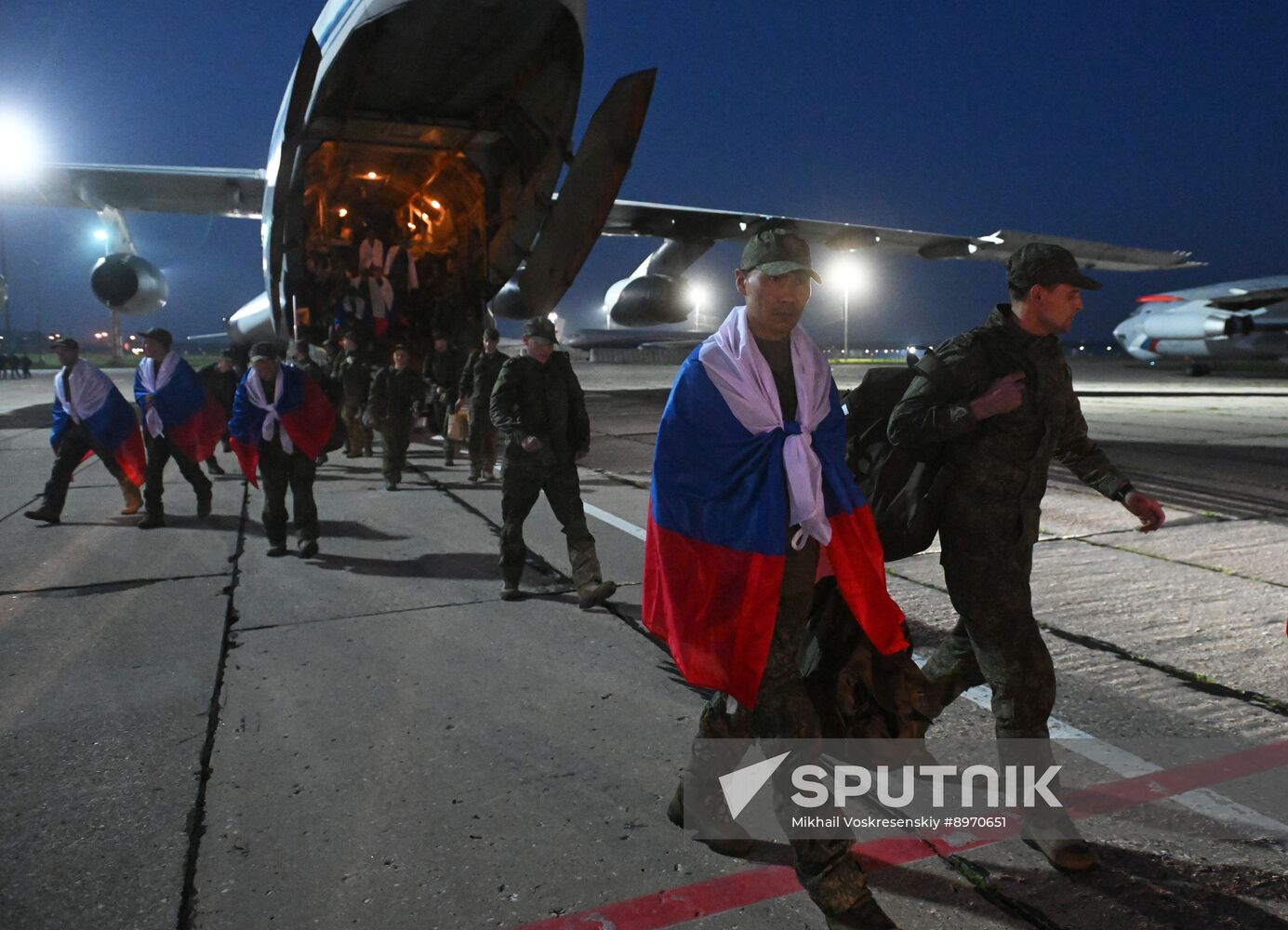 Russia Ukraine Military Operation POWs Exchange