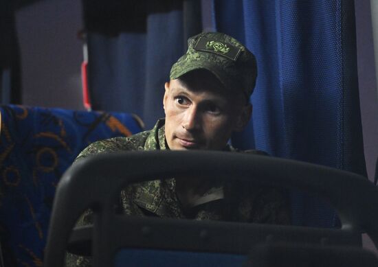 Russia Ukraine Military Operation POWs Exchange